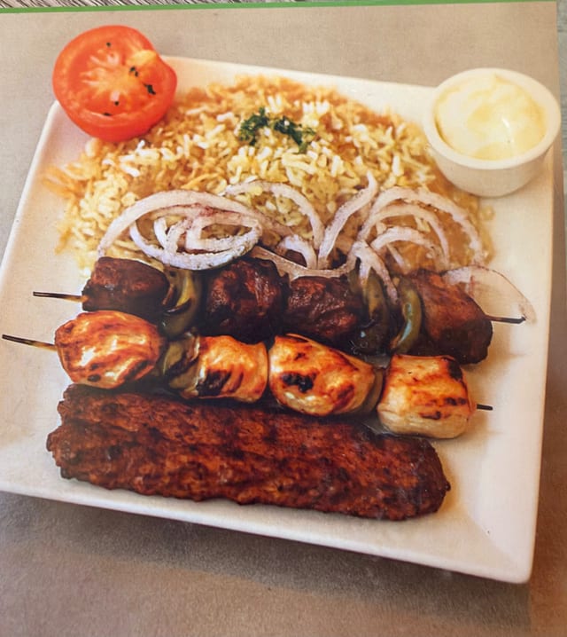 Time Out Combination Plate.