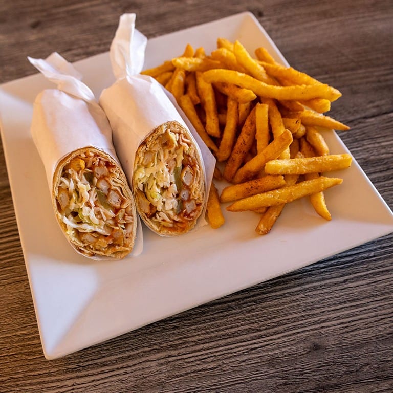 Fried Potato Sandwich.