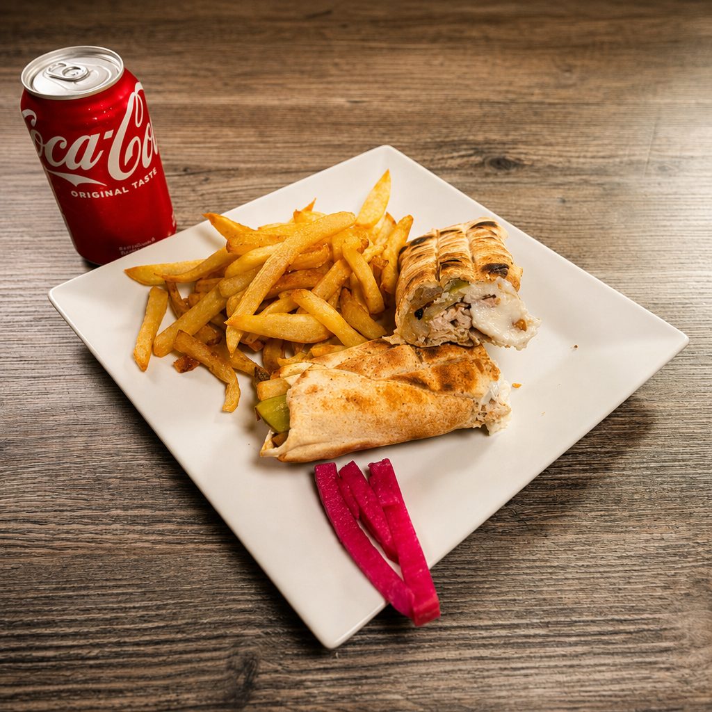 Fried Potato Sandwich.