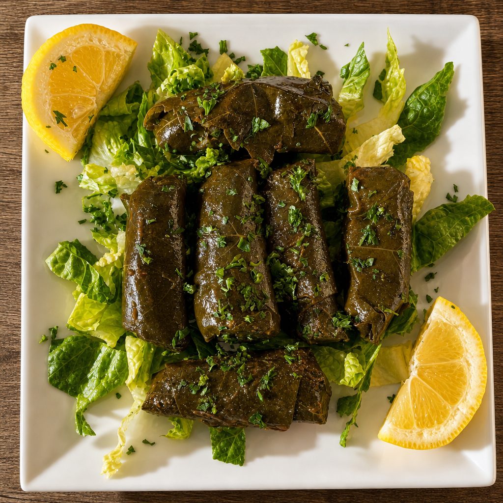 Grape Leaves.